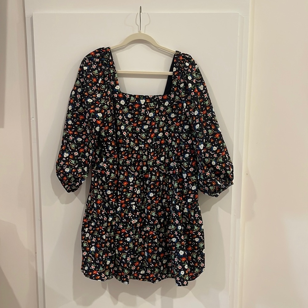 Crosby by Mollie Burch Piper Long Puff Sleeve Dress